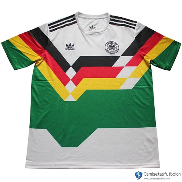 Camiseta Alemania Retro 1990 Verde